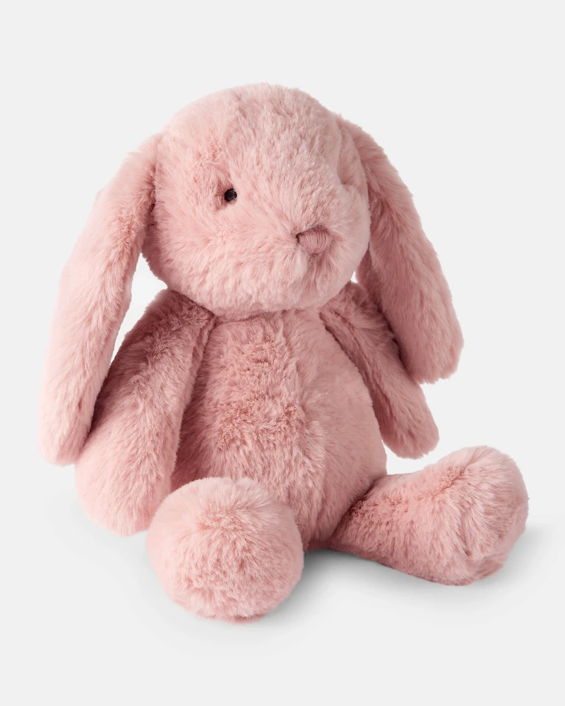 Boys Bunny Plush Toy - Pink