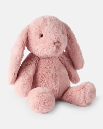 Boys Bunny Plush Toy - Pink