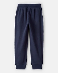 Boys Active Drawstring Joggers - Navy