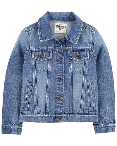 Kid Denim Jacket - Medium Wash