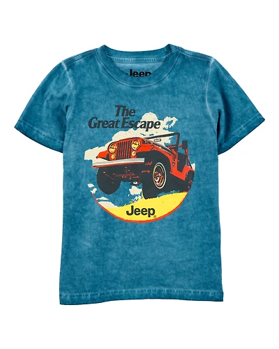 Toddler Jeep Graphic Tee - Blue