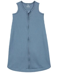 Baby Boy 2-Way Zip Wearable Blanket - Blue