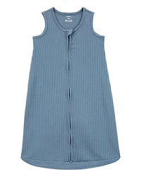 Baby Boy 2-Way Zip Wearable Blanket - Blue