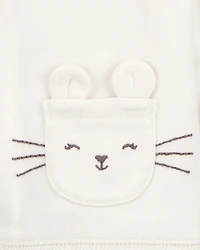Baby 3-Piece Cardigan, Bodysuit & Pants Set