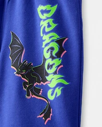 Toddler Boy How To Train Your Dragon Outfit Set - Blue