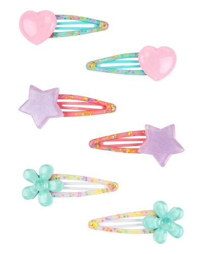 6-Pack Hair Clips