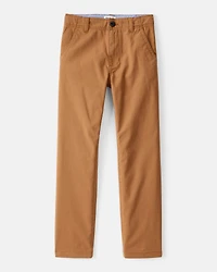 Boys Flat Front Fashion Pants