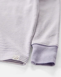 Toddler Striped Organic Cotton Pajamas Set
