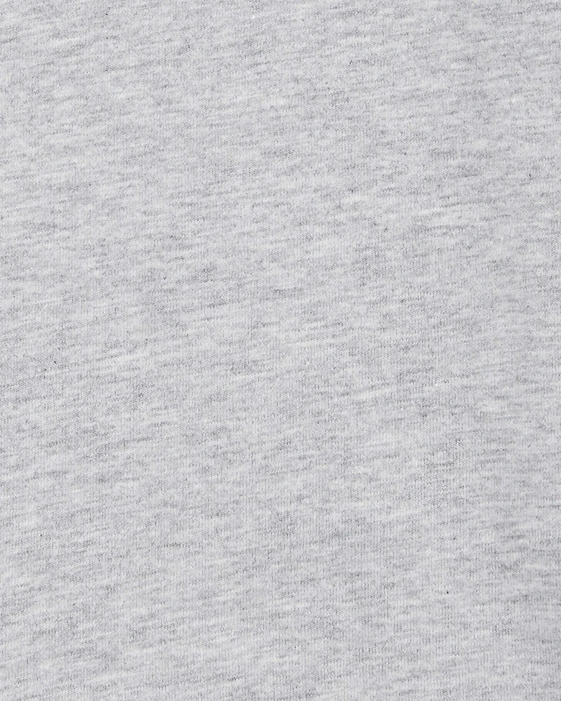 Baby Boy Long-Sleeve Henley Tee - Grey
