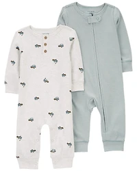 Baby 2-Pack Jumpsuits
