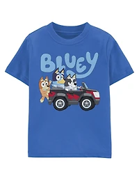Toddler Bluey Graphic Tee - Blue