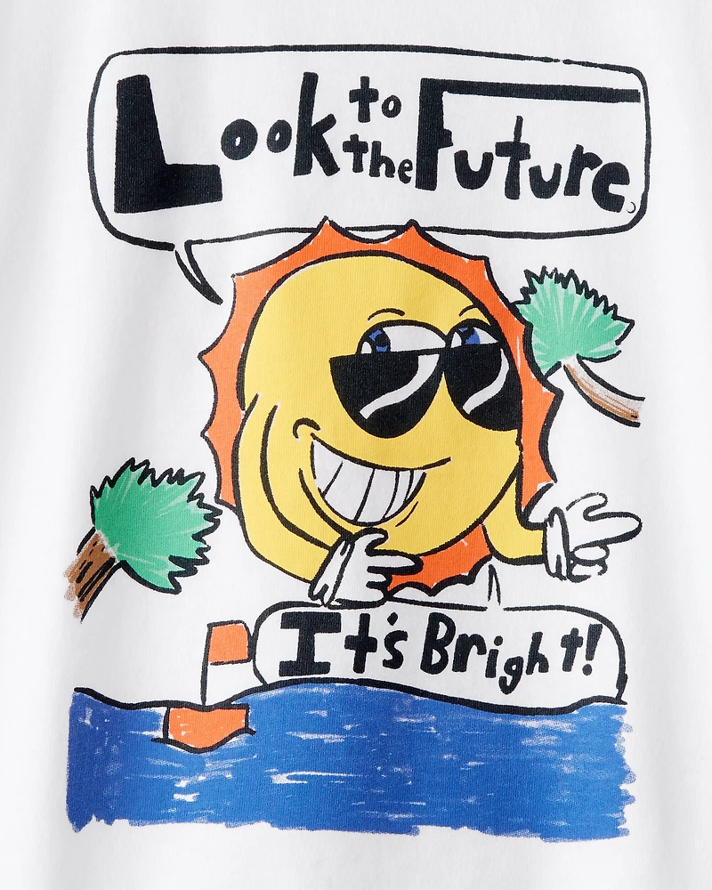 Toddler Boys & Girls Clubs 'The Future is Bright' Short-Sleeve Tee