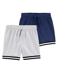 Toddler 2-Pack Fan-Favorite Mesh Shorts