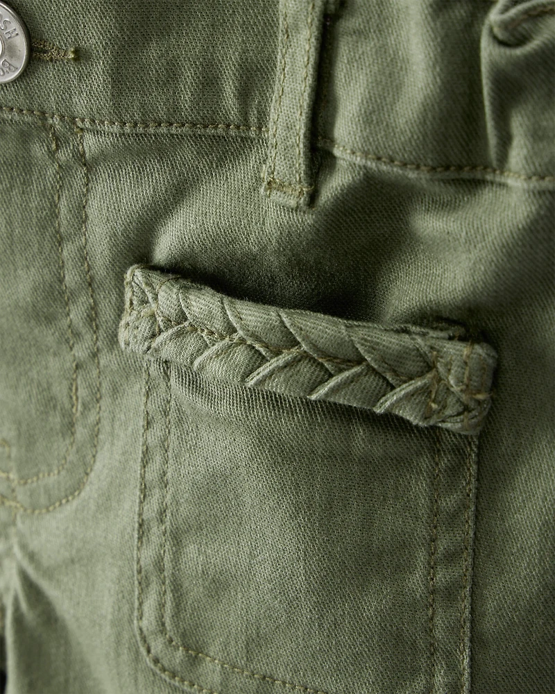 Baby Girl Cotton Flare Pants