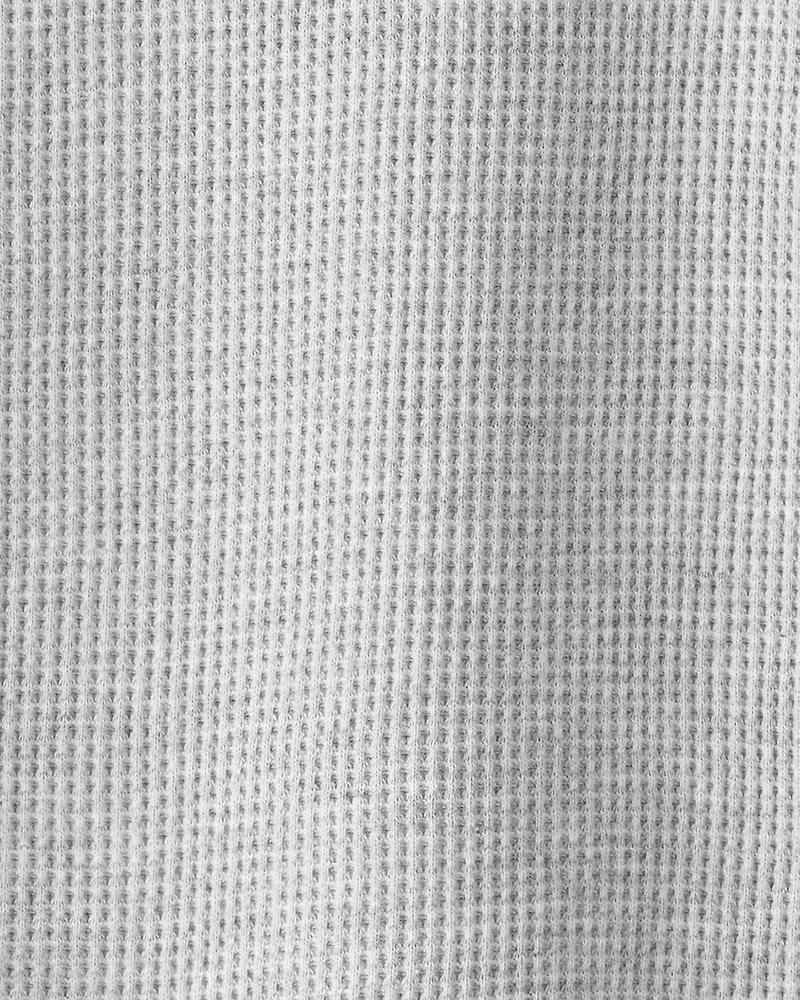 Toddler Boy Thermal Long-Sleeve T-Shirt - Grey/Navy