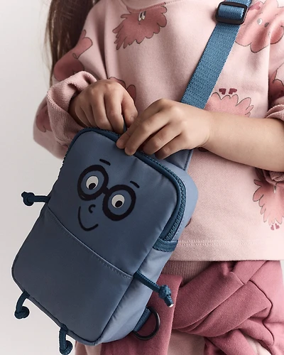 Toddler Character Sling Bag - Blue