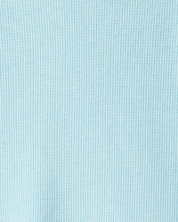 Boys Solid Thermal Long-Sleeve Tee - Blue