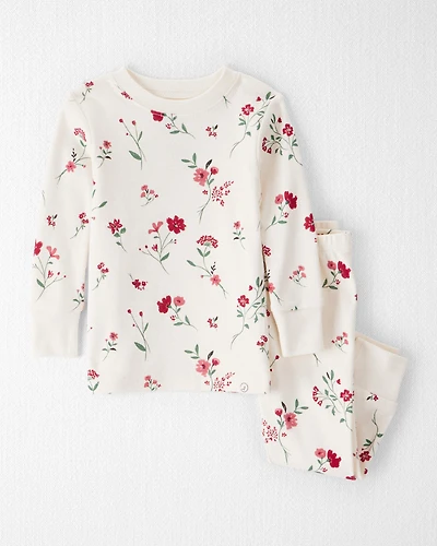 Baby Organic Cotton Pajamas Rosethorn Hollow Print