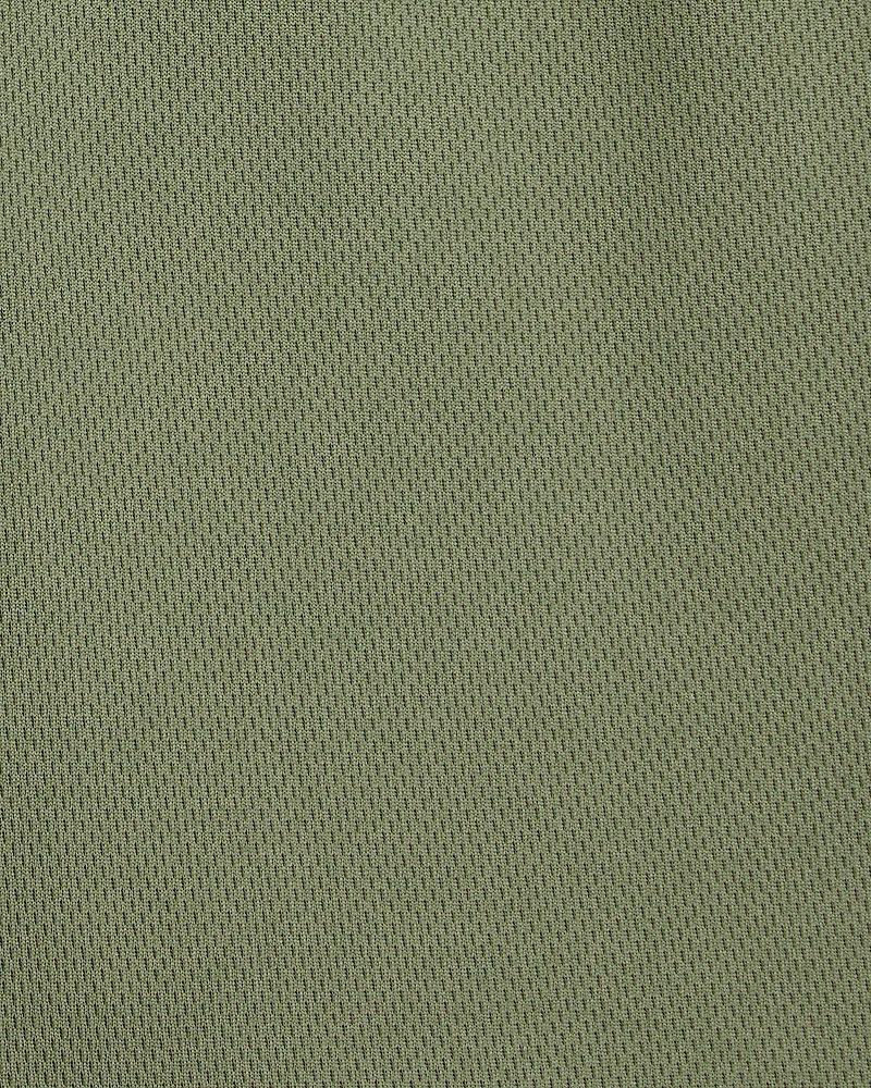 Boys Active Mesh Shorts - Green