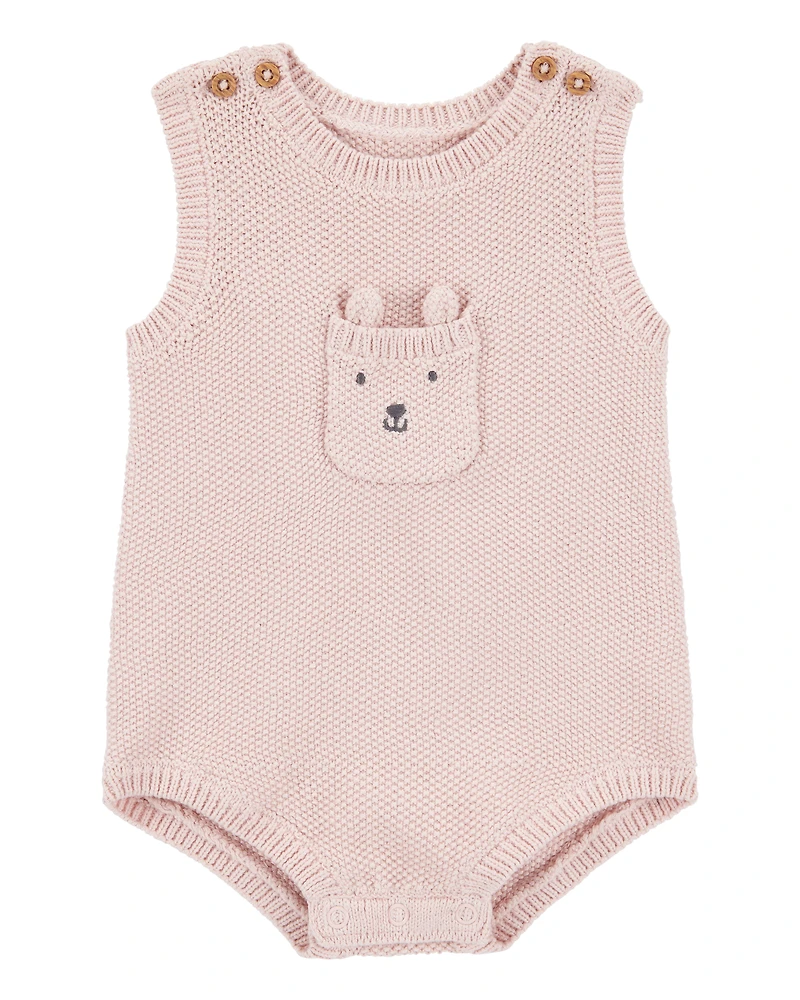 Baby Solid Cotton Romper