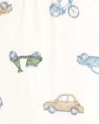 Baby Boy 2-Pack PurelySoft Pull-On Pants - Blue/Ivory