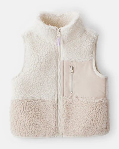 Baby Girl Fleece Vest