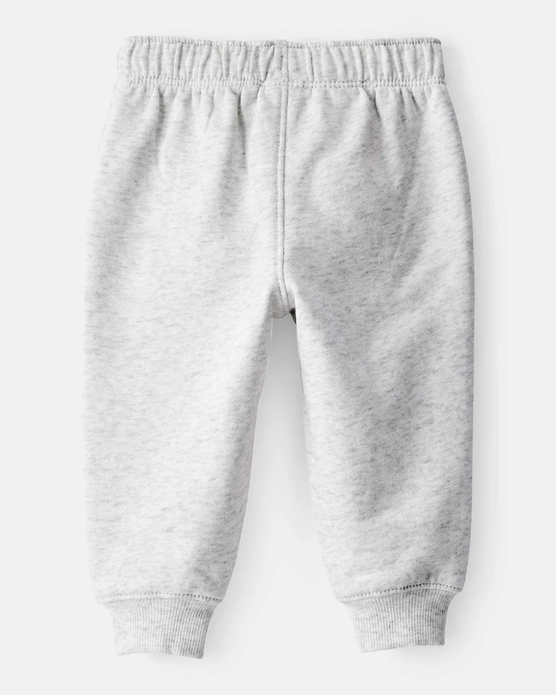 Baby Boy 2-Piece DayDream Fleece Long-Sleeve Hoodie & Joggers Set - Grey