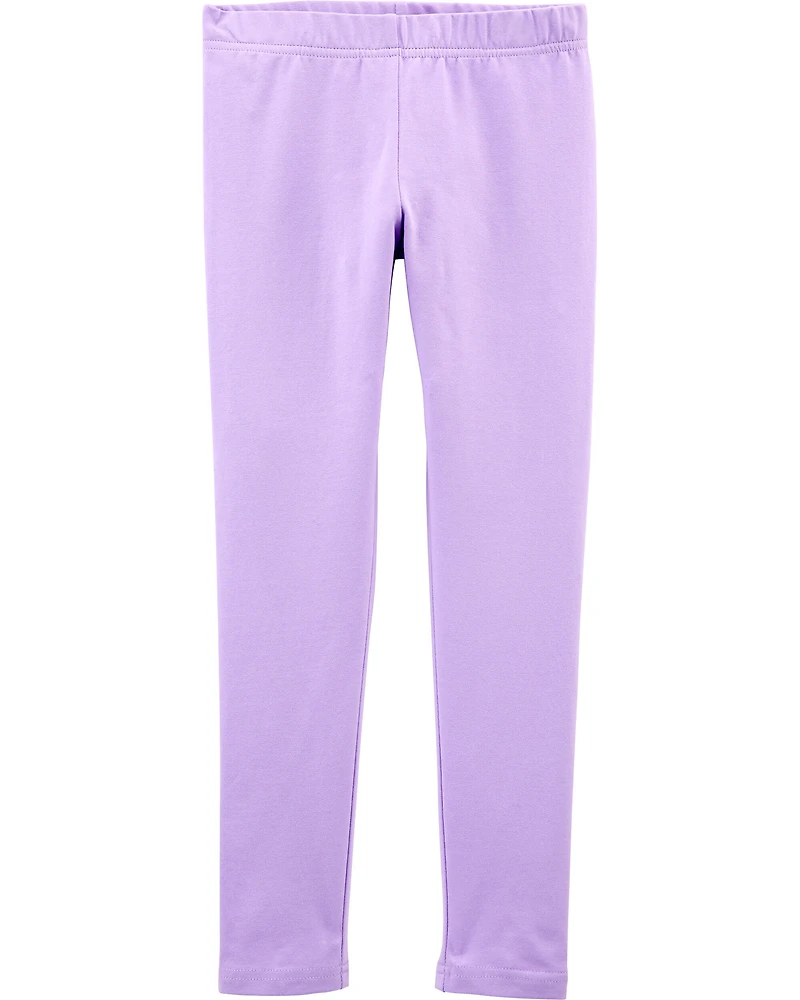 Kid Cotton Stretch Leggings