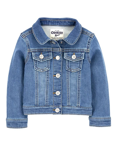 Toddler Denim Jacket - Medium Wash