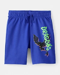 Toddler Boy How To Train Your Dragon Outfit Set - Blue