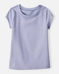 Girls Short-Sleeve Fashion Top - Blue