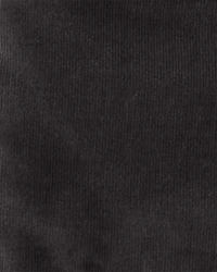 Boys Corduroy Long-Sleeve Zip-Up Fashion Jacket - Black
