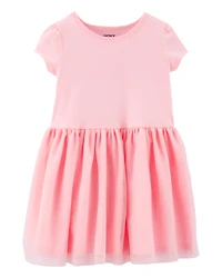 Toddler Tutu Jersey Dress