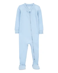 Baby Solid PurelySoft Footie 1-Piece Pajamas