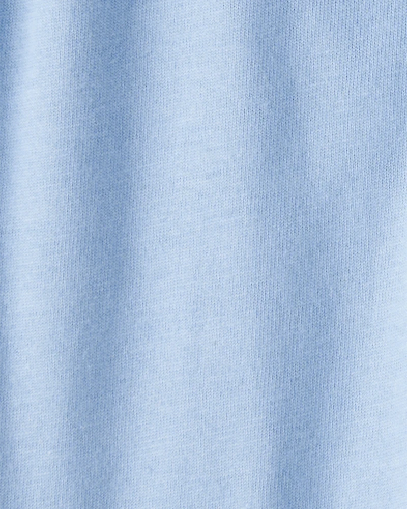 Baby Girl Stripe Bodysuit & Pant Set - Blue