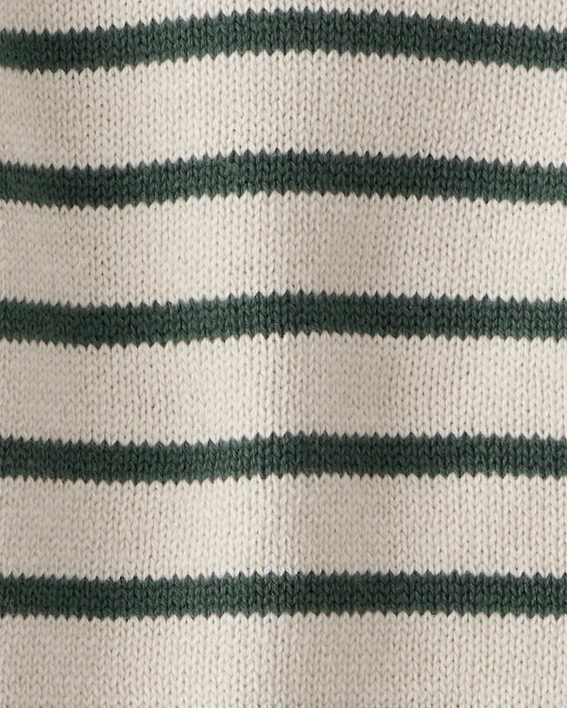 Baby 2-Piece Organic Cotton Sweater Knit Set Stripes
