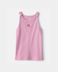 Girls Shell Tank Top - Pink