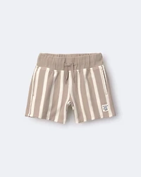 Toddler City Park™ Shorts Stripes - Khaki/Cream