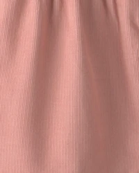 Girls Organic Cotton Corduroy Dress