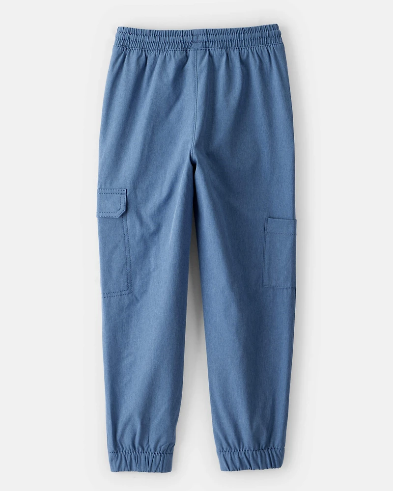 Boys Active Woven  Joggers - Blue