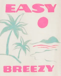 Kid Palm Tree Vintage Muscle Tank