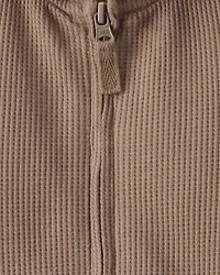 Baby Bear Long-Sleeve Jumpsuit - Brown