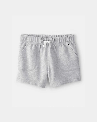 Toddler Boy French Terry Shorts - Grey