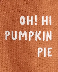 Baby Organic Cotton Pumpkin Pie Bubble