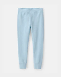 Toddler Boy Rib Snug Fit 2-Piece Pyjama Set - Blue