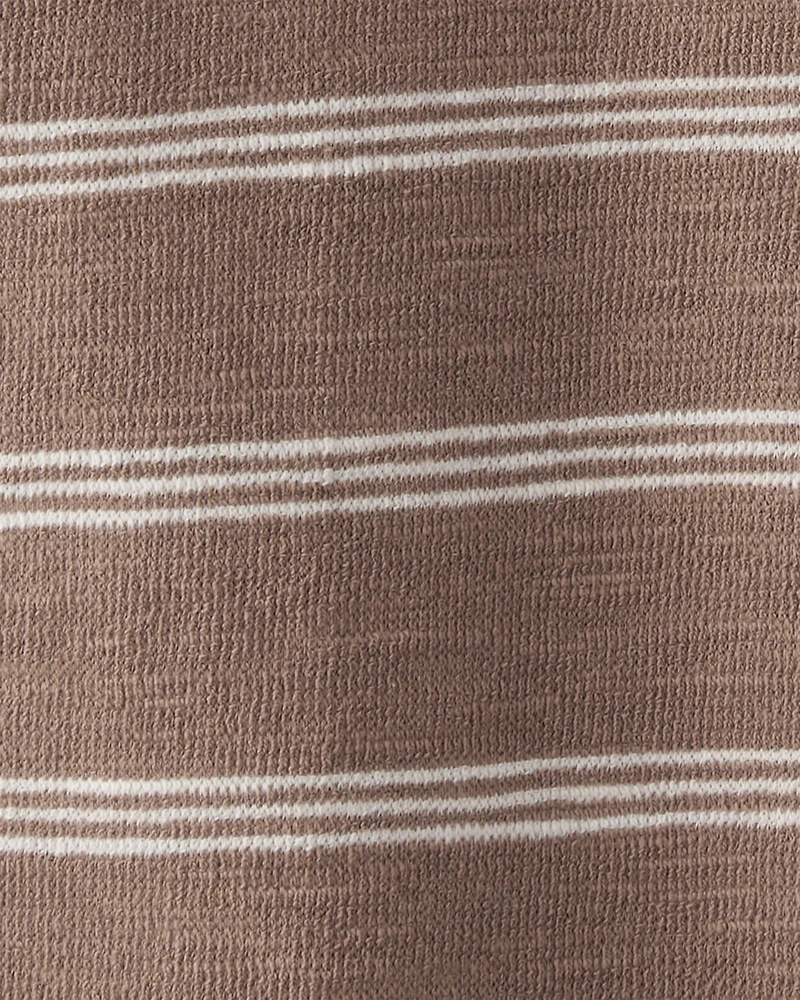 Baby Organic Cotton Romper Stripes