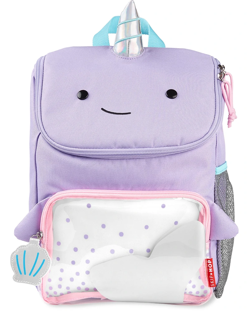 Zoo Big Kid Backpack - Narwhal