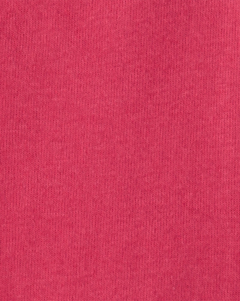 Baby Girl 3-Piece Heart Jacket Outfit Set - Red/Ivory