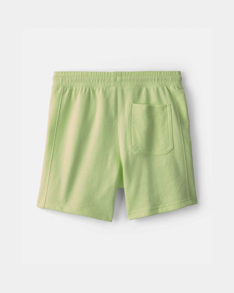 Boys Sunset French Terry Shorts - Green
