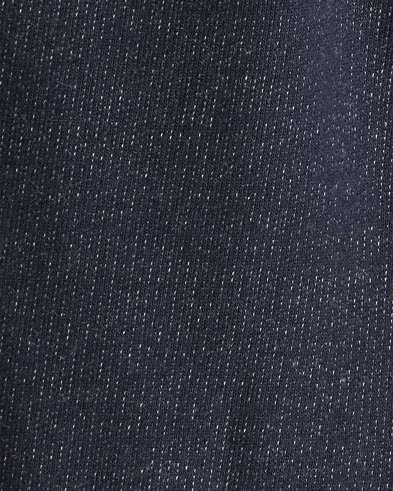 Baby Boy 3-Piece Cactus Fleece Zip-Up Jacket Outfit Set